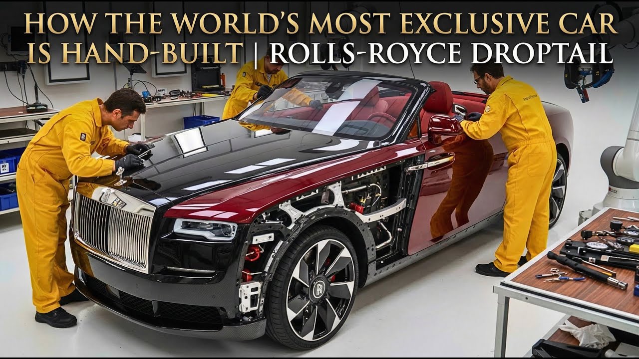 How the World's Most Exclusive Car is Hand-Built | Rolls-Royce Droptail 2026