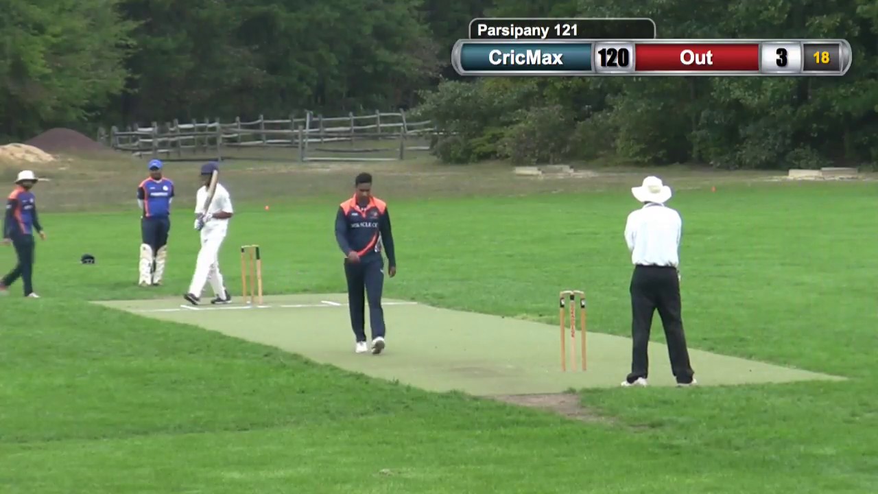 Millennium Cricket League (MCL): CricMax vs Parsippany