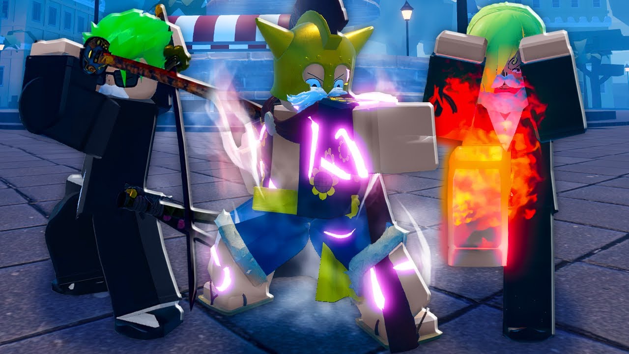TRIO MONSTRO CONTRA TODOS OS CHEFES DO PRIMEIRO MUNDO DE GRAND PIECE ONLINE!