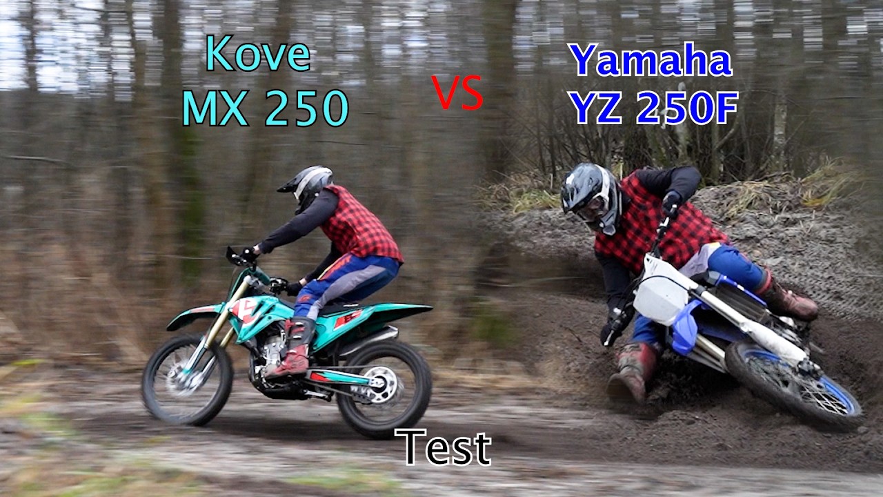 Kove MX 250 VS Yamaha YZ 250F | TEST
