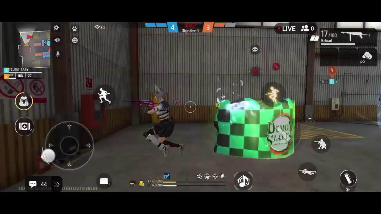 Free Fire rank push custom 1vs1 challenge account to join in live stream welcome to my live stream ☺