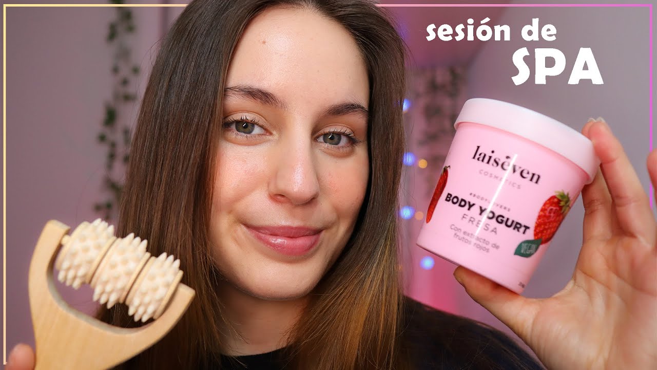 ASMR 40min de SPA RELAJANTE 🦋 (layered sounds, cremitas, atención personal)