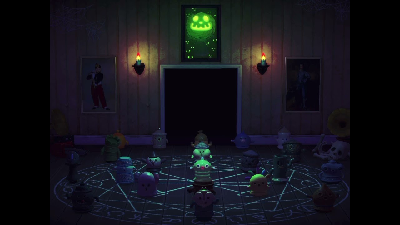 Gyroid Summoning Circle singing K.K. Dirge