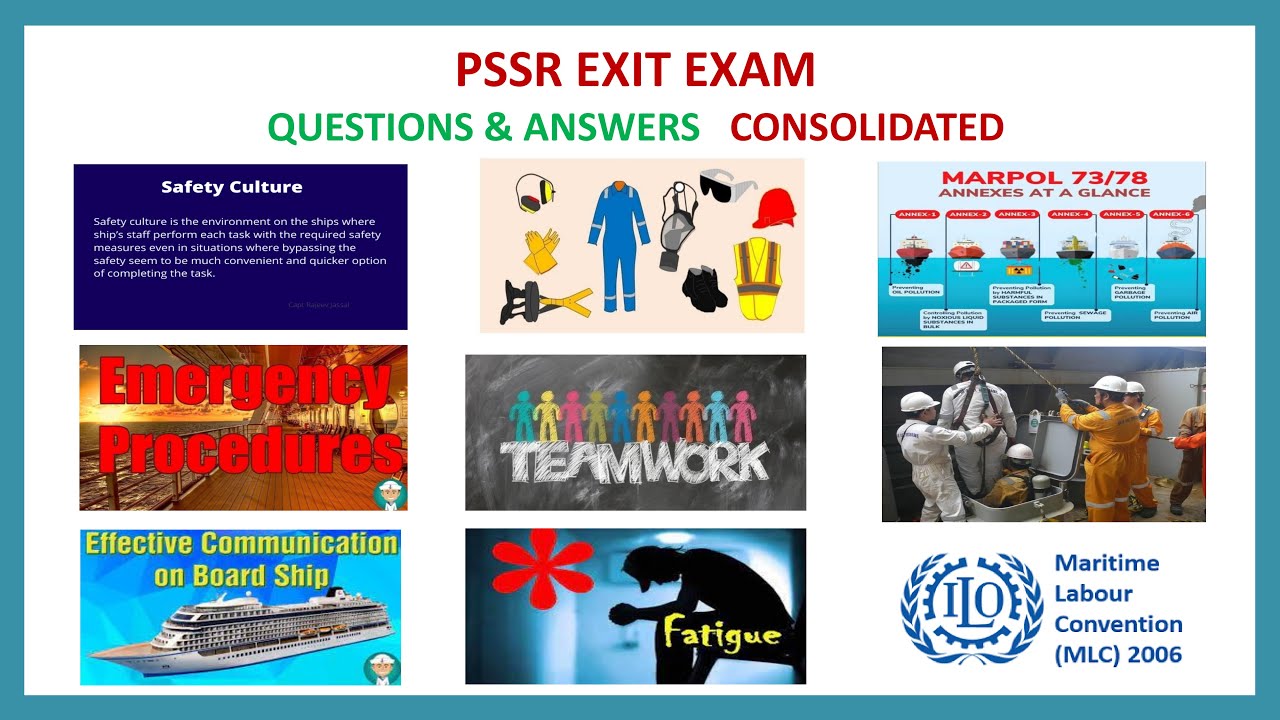PSSR - EXIT EXAM - Questions and Answers - CONSOLIDATED