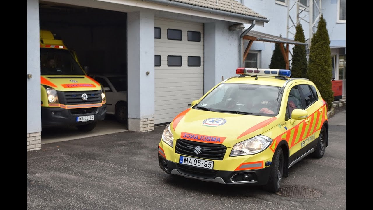 MOK - ilyen a Suzuki mentőorvosi kocsi kívül-belül