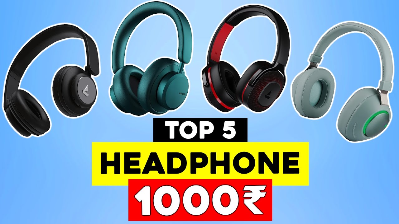 Top 5 Best Wireless Headphones Under ₹1000 in 2022 ⚡ Best Bluetooth Headphones Under 1000 ⚡