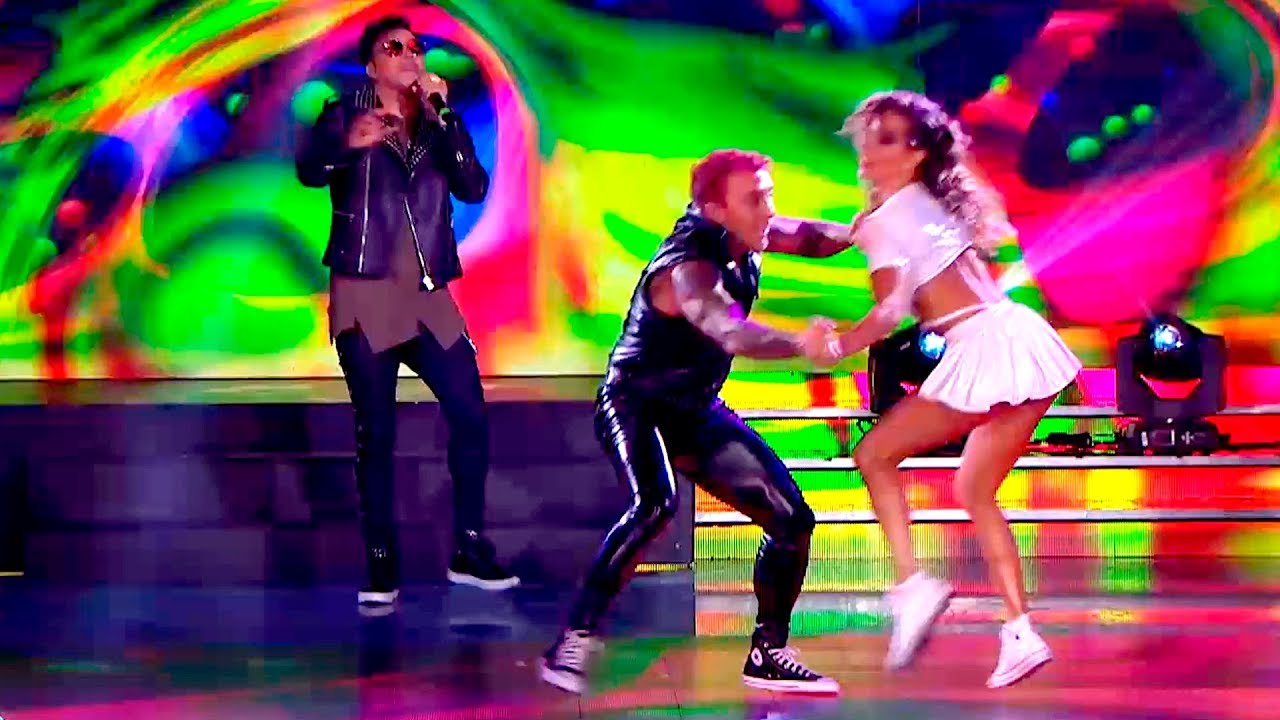 El Polaco y Noelia Marzol bailaron #Cuarteto con el show en vivo de Jean Carlos