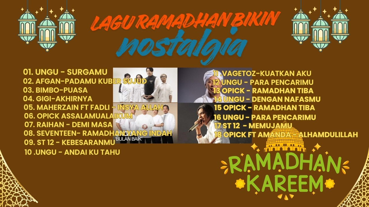 20 LAGU RAMADHAN PALING NOSTALGIA: Memori Indah Masa Kecil & Suasana Puasa Dulu! 2026 #laguramadhan