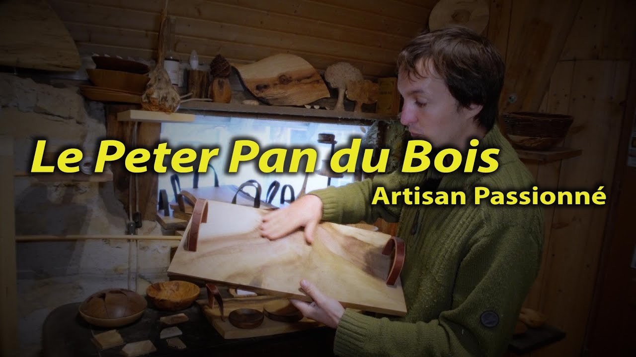 ARTISAN TOURNEUR SUR BOIS - Pierre le Peter Pan du #bois #artisanat #bois - Voyage Voyages