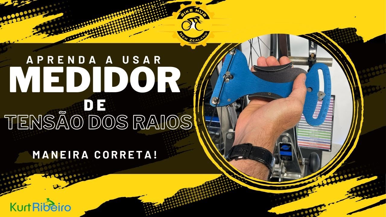 Como Usar o Medidor de Tensão dos Raios de Roda da Bike