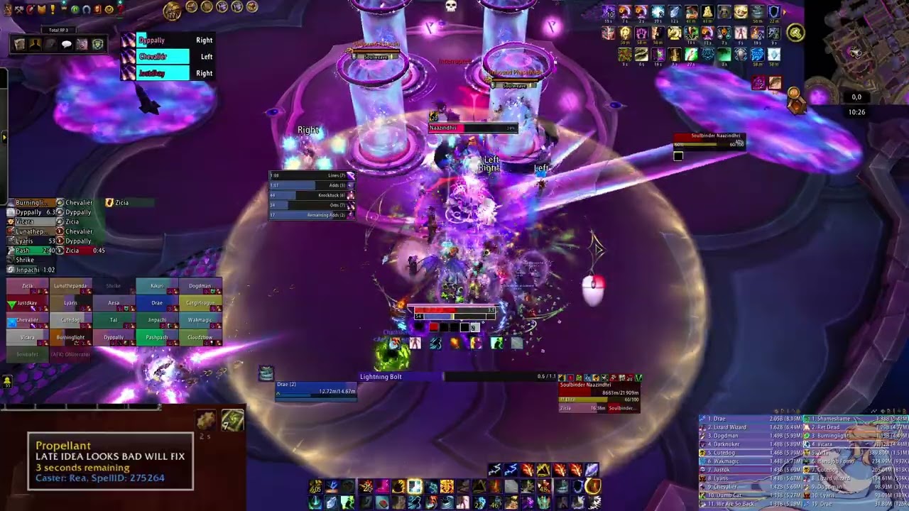 Mythic Soulbinder Naazindhri | Elemental Shaman pov