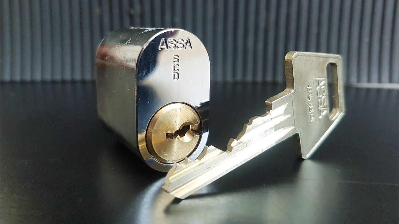 ASSA 600 cylinder picked and gutted