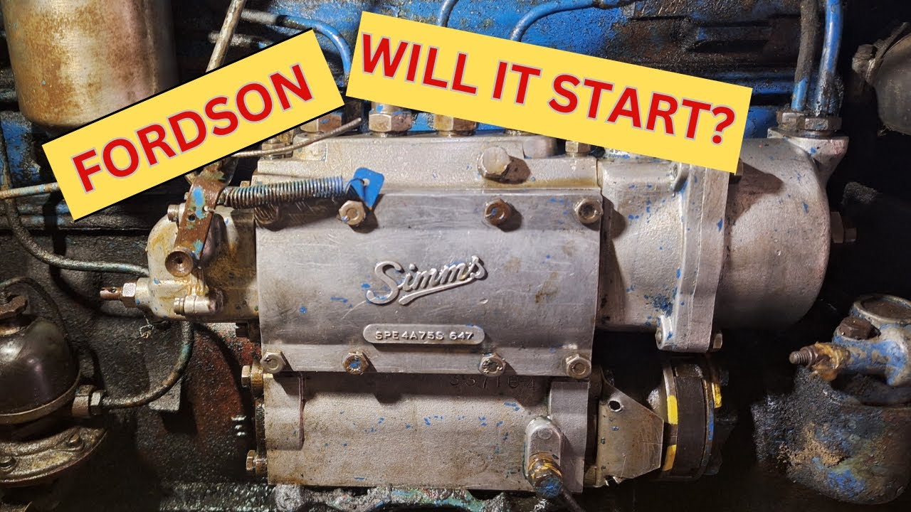 Fordson Power Major-Will It Start (Part 2) Sims Injector Pump