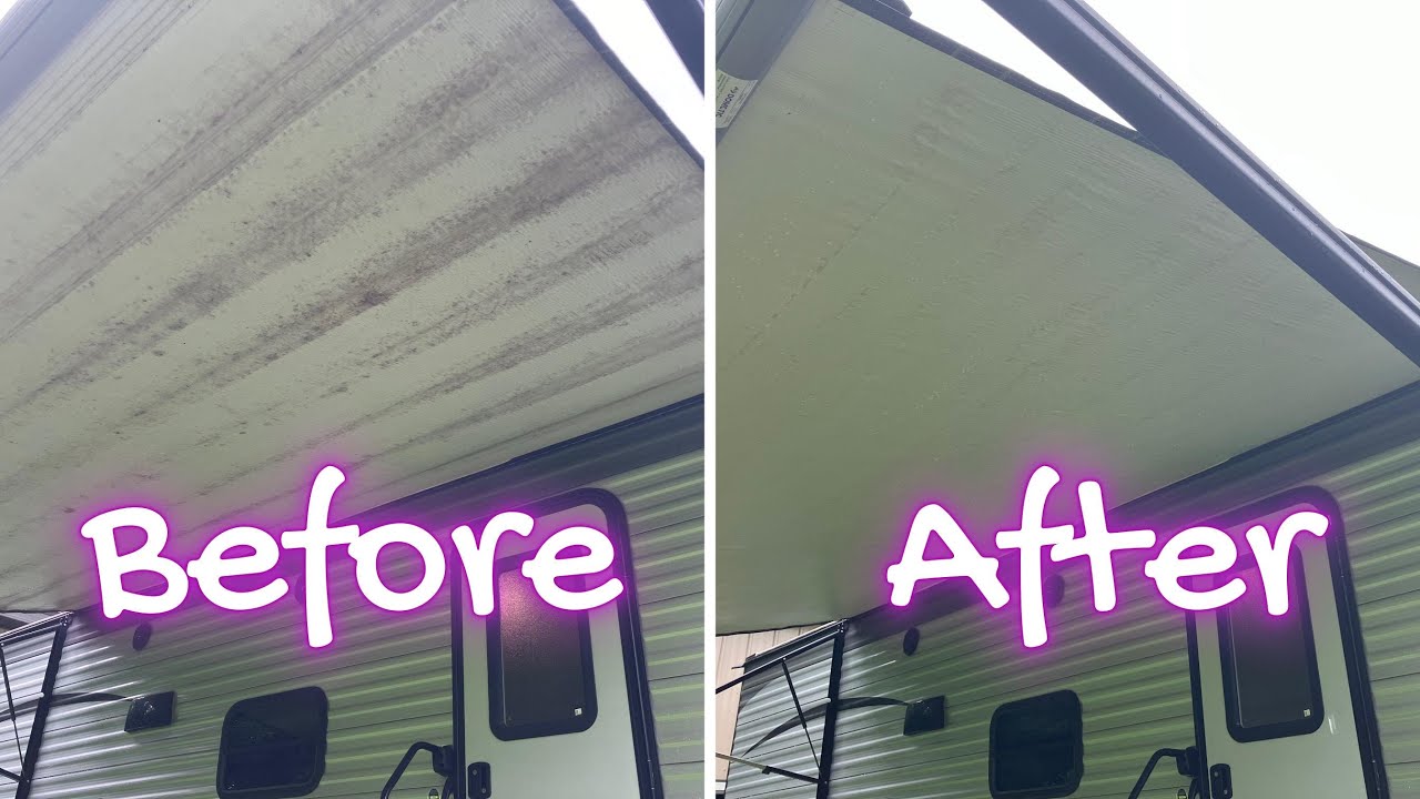 Best product for cleaning RV Awning
