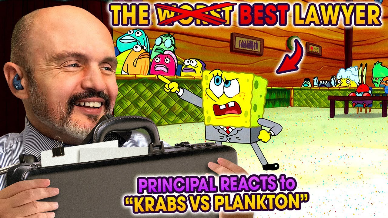 School Principal Reacts - SpongeBob SquarePants S4E2 