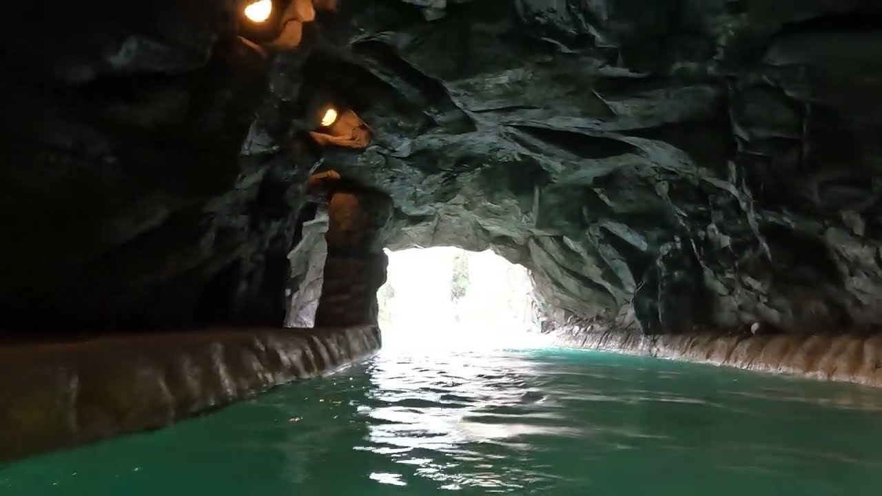 Typhoon Lagoon--Castaway Creek Lazy River in the Rain