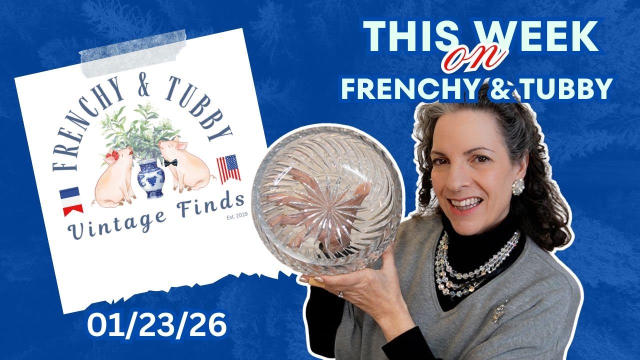 This Week on Etsy || Frenchy And Tubby - Vintage Finds || 01/23/2026