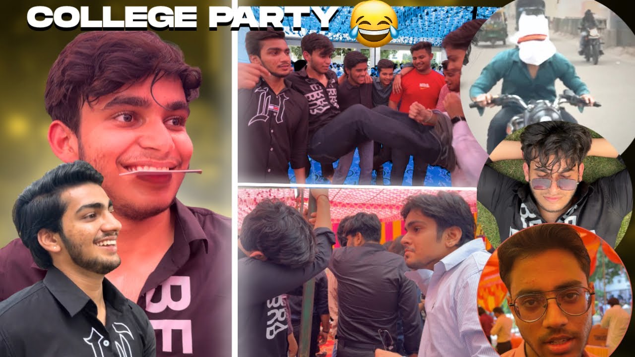 COLLEGE M HUI FRESHER PARTY 🎉 ENTRY NAH MILNE PAR KUDNA PDHA🏃‍♂️