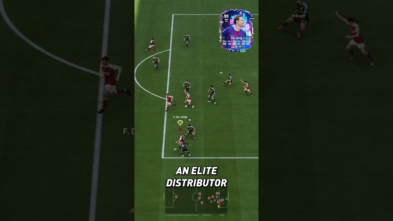 Flashback Frenkie De Jong Review - is the 91 Flashback De Jong SBC worth it in FC 26?
