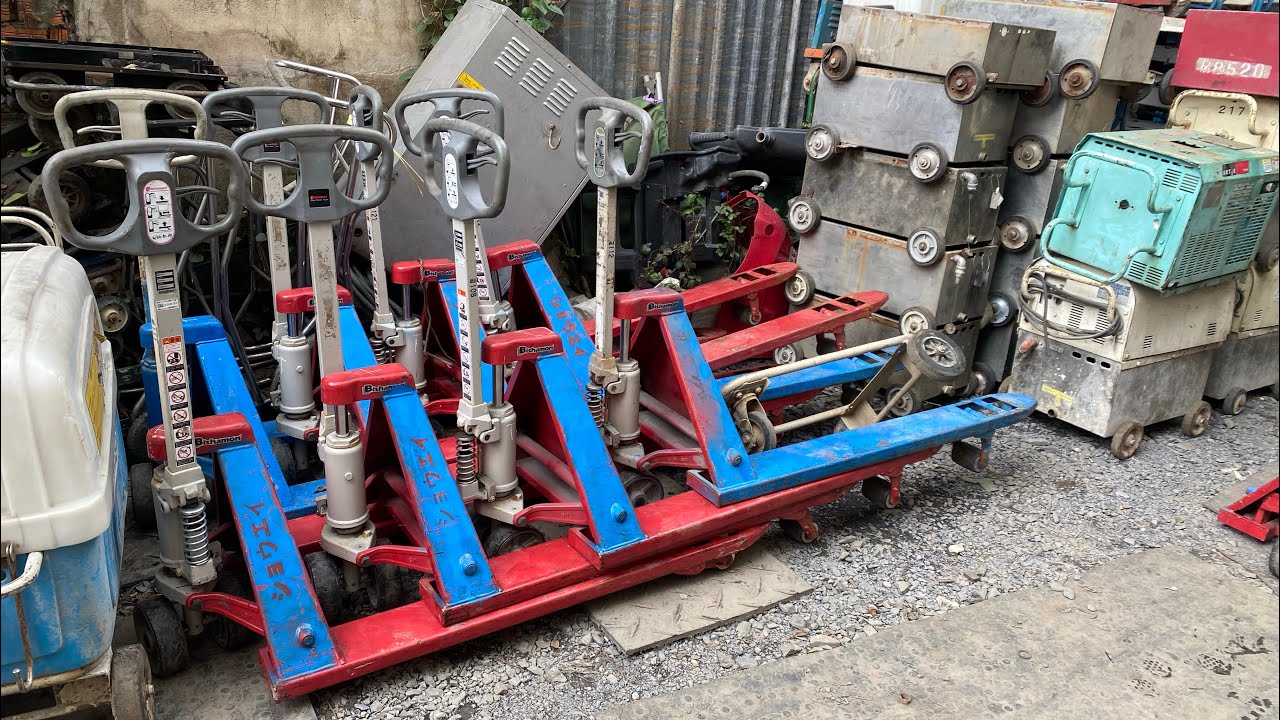 Mới về lô xe nâng tay nhật bãi, loại 1.5 tấn và 2.5 tấn, hàng đẹp (16/7/25)