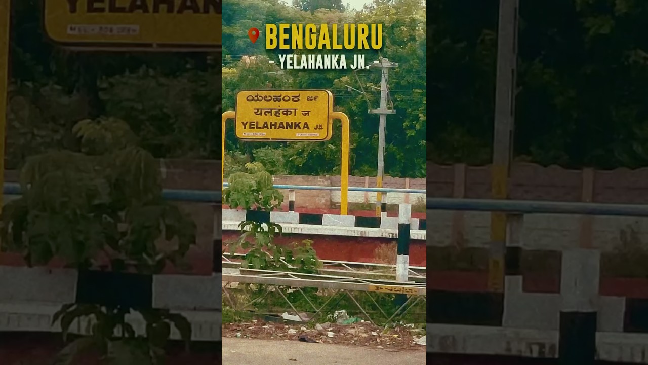 #yelahanka railway station 🚉 has been inaccessible to passengers #bengaluru