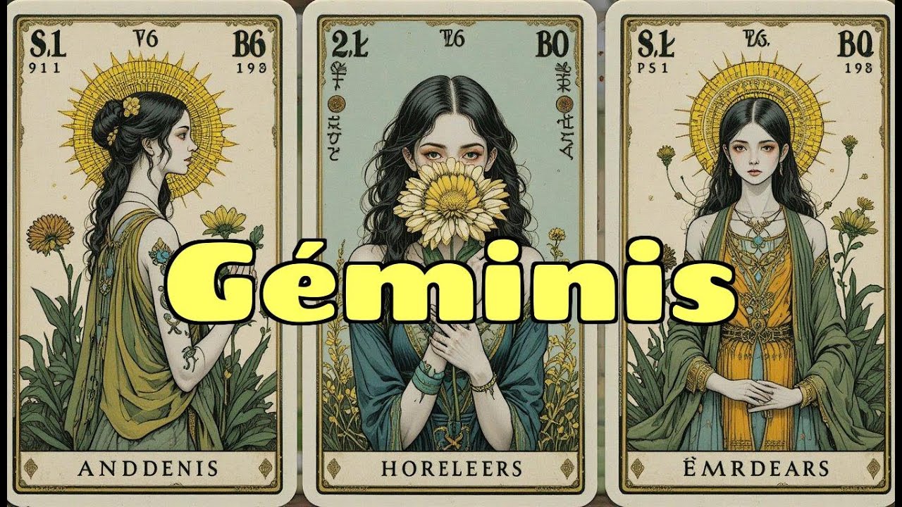 GÉMINIS 😏 Tres personas, un corazón… quién volverá y quién se va 💖✨ | HOROSCOPO AMOR