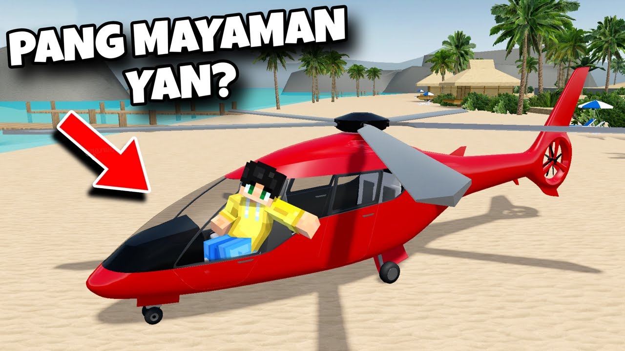 BUMILI AKO ng LUXURY HELICOPTER na PANG MAYAMAN sa ROBLOX