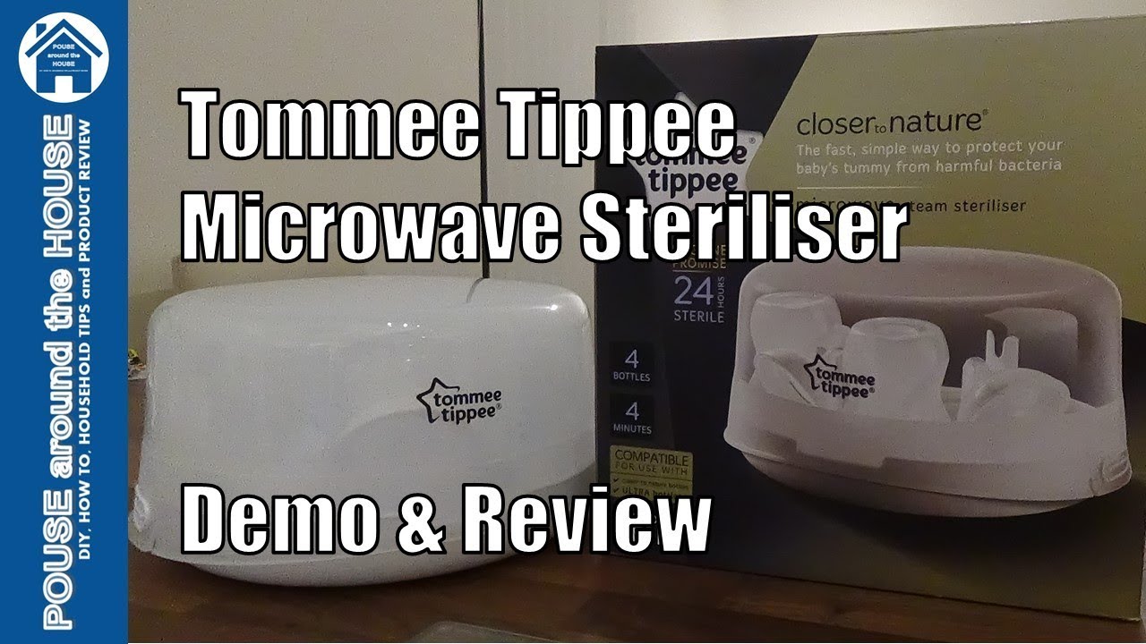 Демонстрация и обзор стерилизатора для микроволновой печи Tommee Tippee. Как пользоваться паровым...