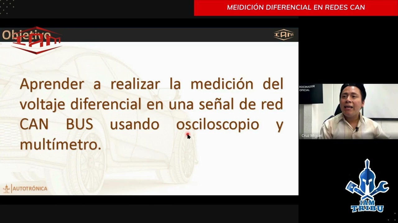 MEIDICIÓN DIFERENCIAL EN REDES CAN - MASTERCLASS