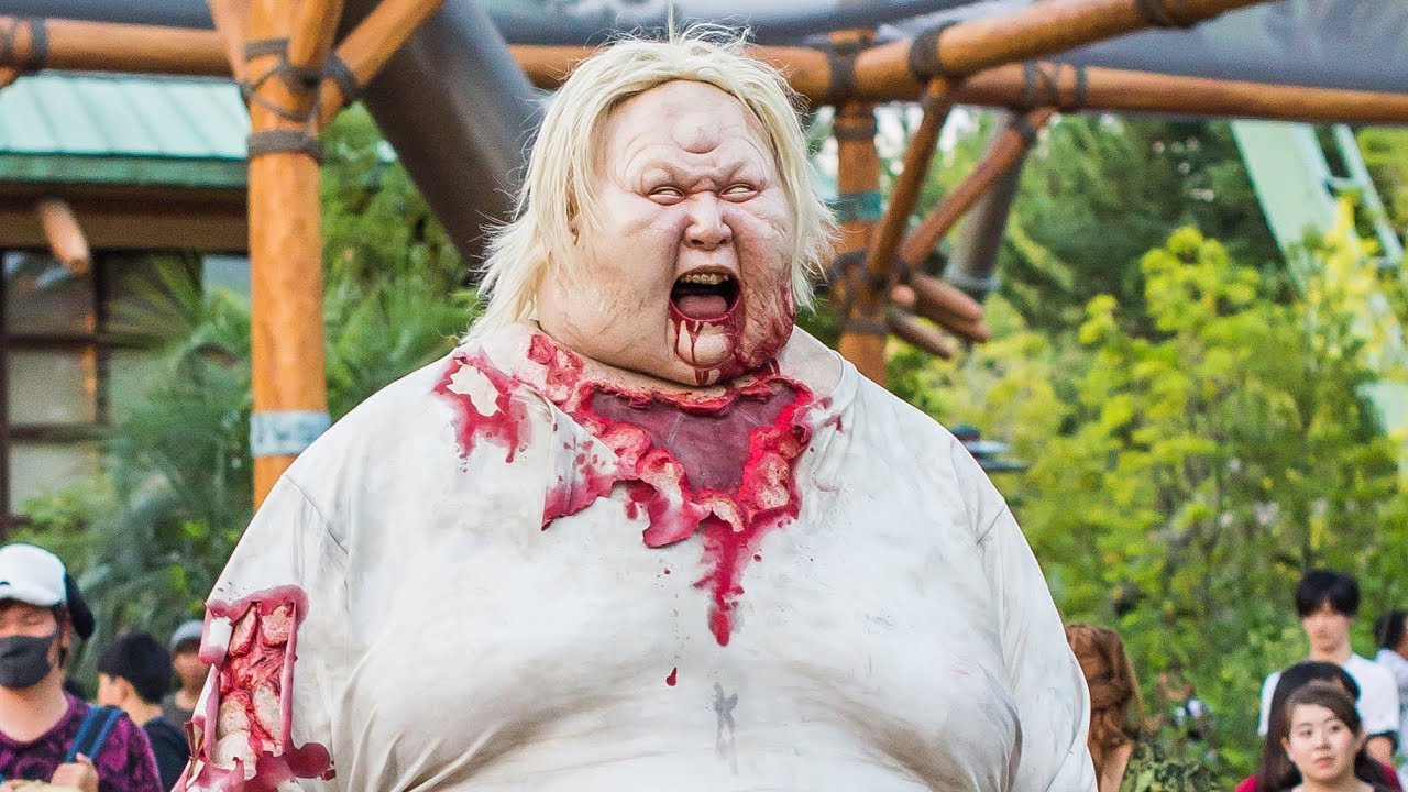 Zombie scary 