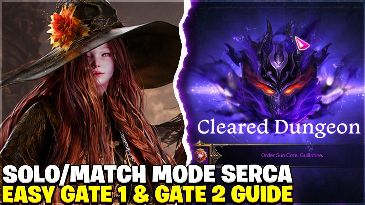 Lost Ark Serca Matching & Solo Mode Guide! Gate 1 & 2 Walkthrough