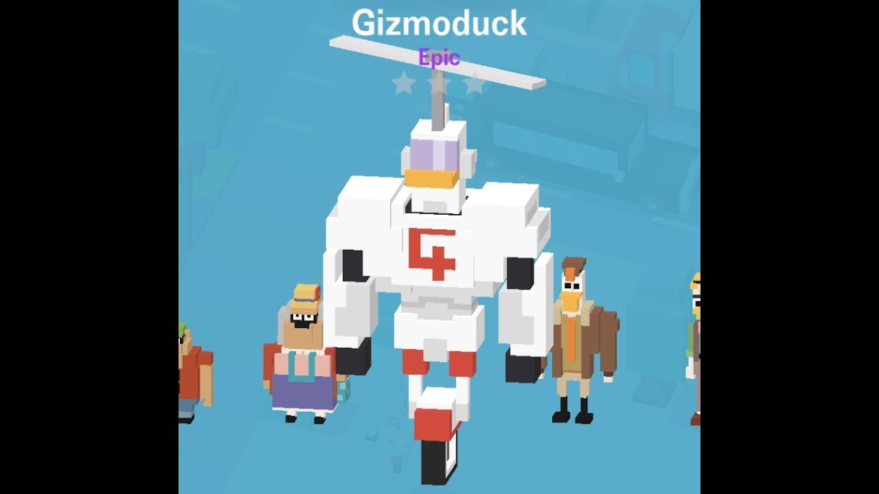 Disney Crossy Road - Gizmoduck (Secret Character)