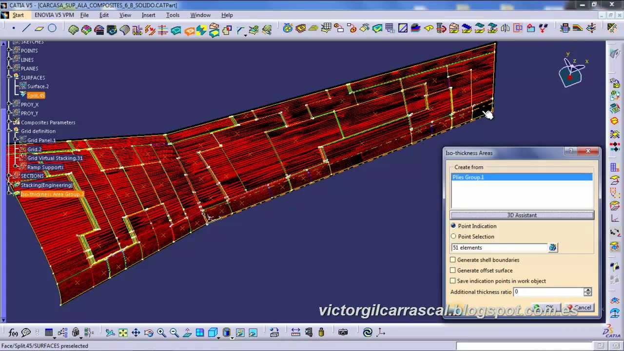 WING DESIGN WITH COMPOSITES USING GRID DESIGN (CPD)