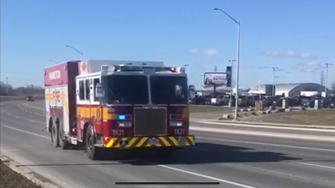 (Tanker Shuttles) Hamilton Fire Responding