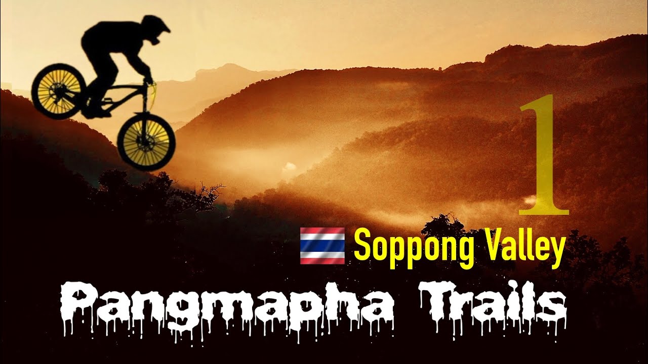 Thailand Mtb 🇹🇭 Old dude rides chilled Soppong Valley trail. Mae Lang River. Cows. POV