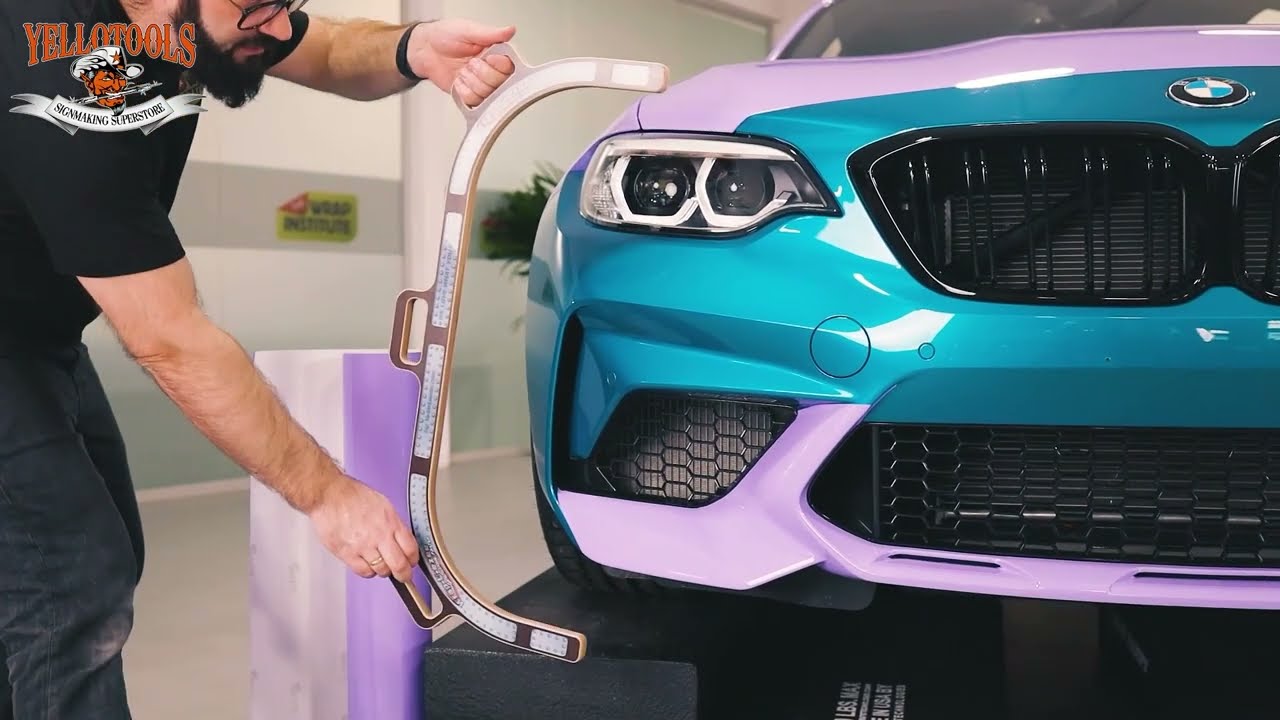 Yellotools Wrap-U-ezee Bumper - Stoßstange folieren leichtgemacht! | Car Wrapping Werkzeug
