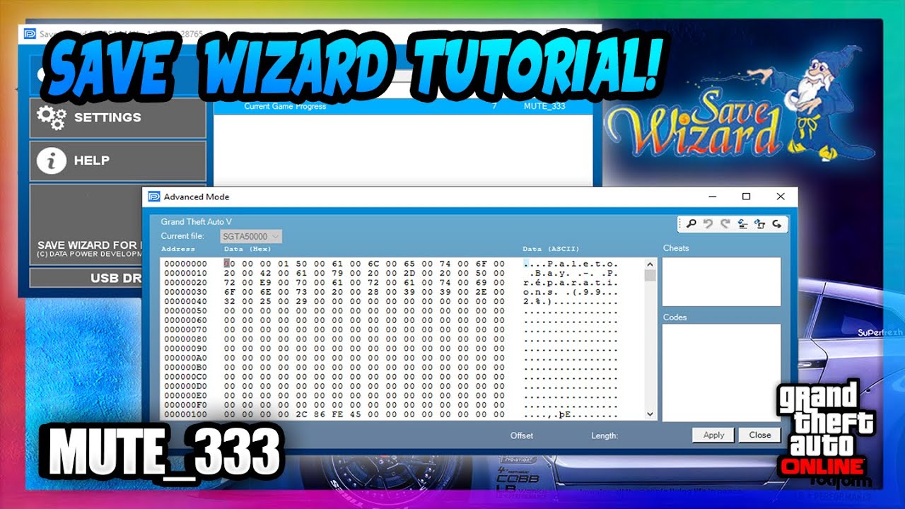 🧙‍♂️ SAVE WIZARD TUTORIAL FÜR EUCH! 🧙‍♂️| GTA Online | PS4 | Deutsch/German | MUTE_333