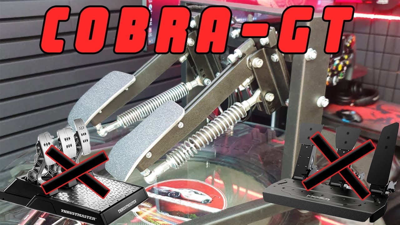 Moza SR-P и Thrustmaster T-LCM больше не нужны - обзор на мои новые педали COBRA-GT II