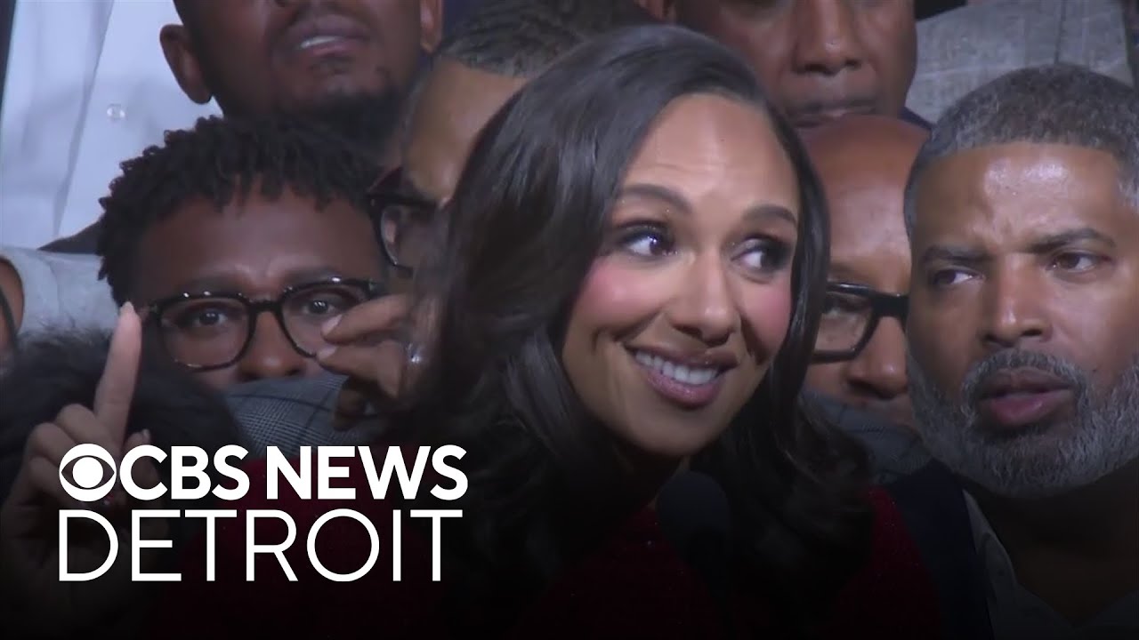 Mary Sheffield delivers victory speech after winning Detroit mayoral election