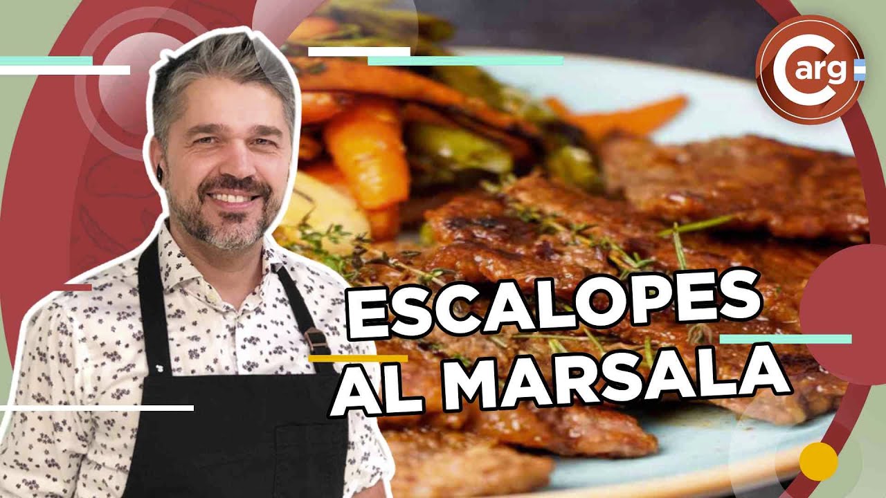 TE ENSEÑAMOS A HACER ESCALOPES AL MARSALA