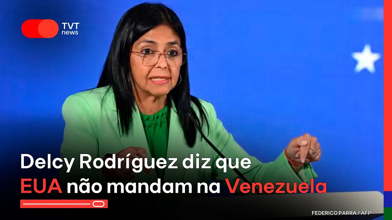 Delcy Rodr&iacute;guez diz que EUA n&atilde;o mandam na Venezuela | TVT News 2&ordf; Edi&ccedil;&atilde;o - 07/01/26