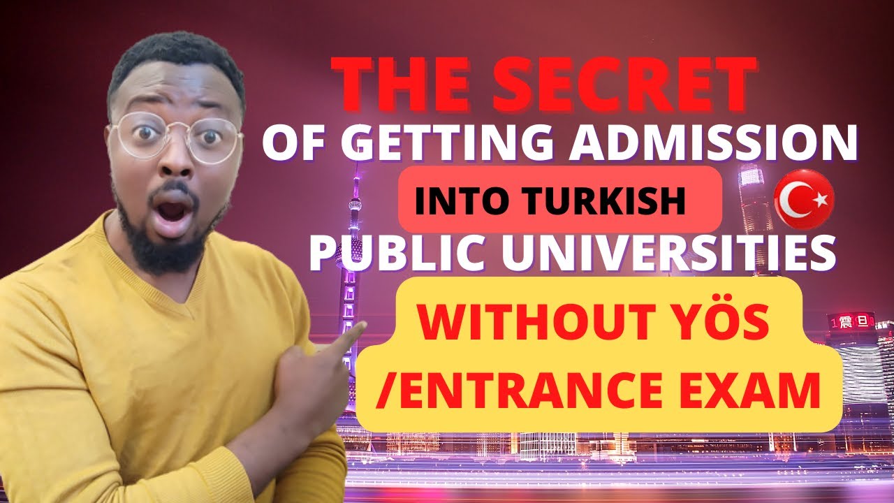 how to apply to universities in Turkey without a university entrance exam