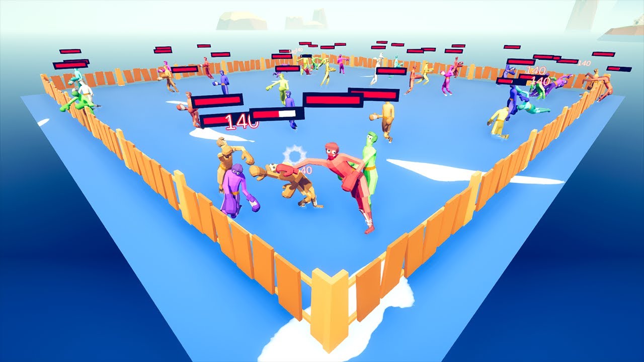 *NEW* BATTLE ROYALE IN THE MIDDLE OF THE SEA 👊 | Totally Accurate Battle Simulator TABS