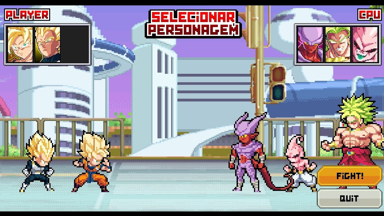 Z legends 3 Goku ssj e vegeta ssj vs janemba Broly z e kid boo
