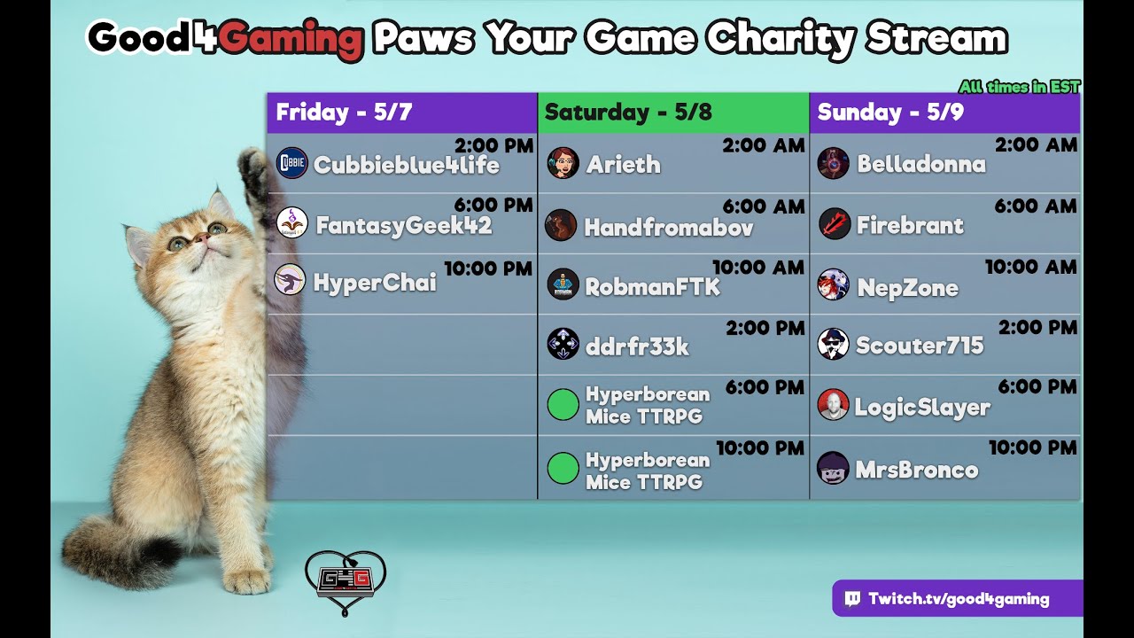 Good4Gaming Paws Your Game