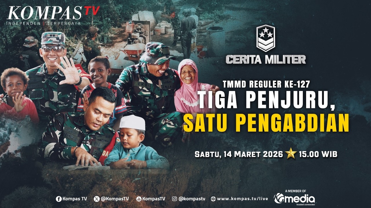 LIVE - TMMD Reguler ke-127: Tiga Penjuru, Satu Pengabdian | CERITA MILITER