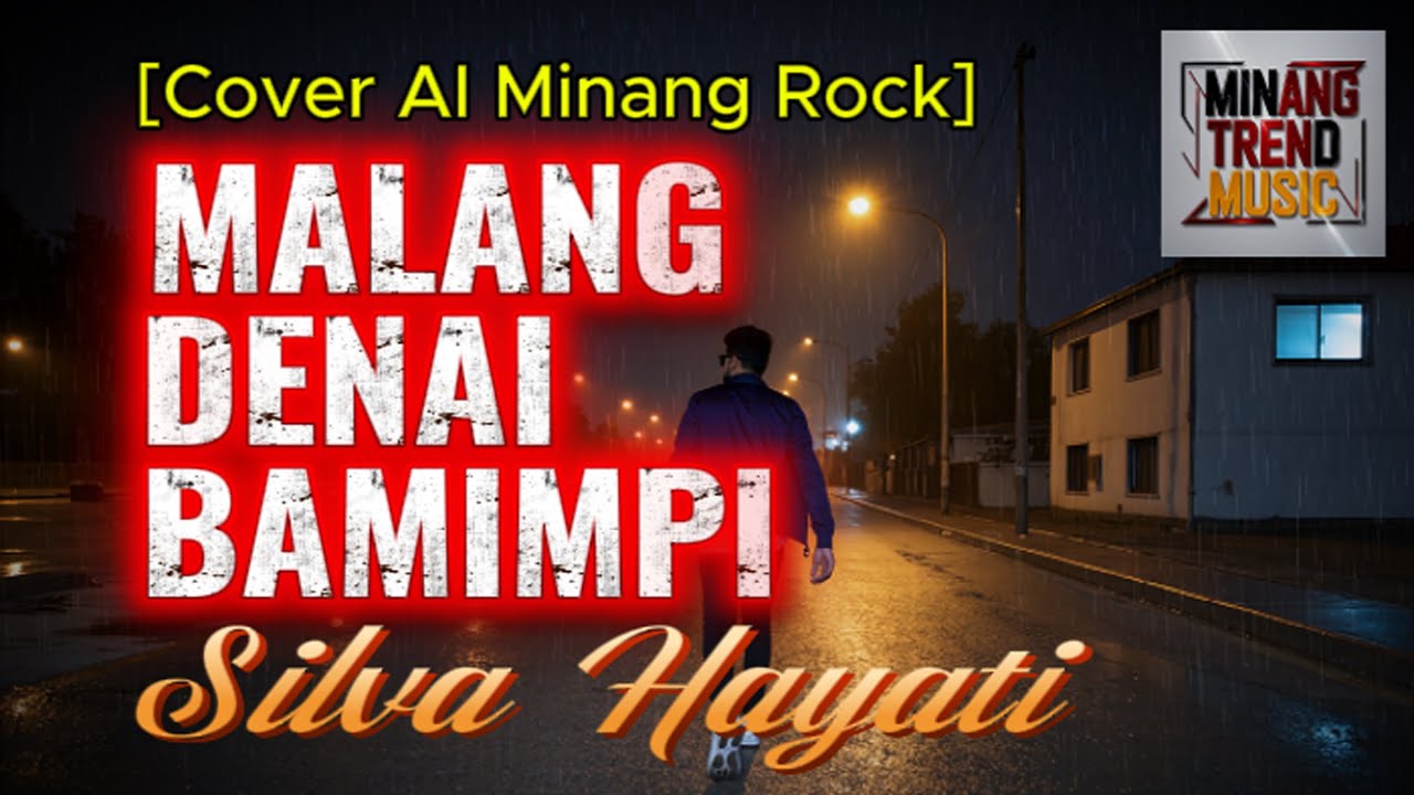 MALANG DENAI BAMIMPI - Silva Hayati   []  [Cover AI Minang Rock]