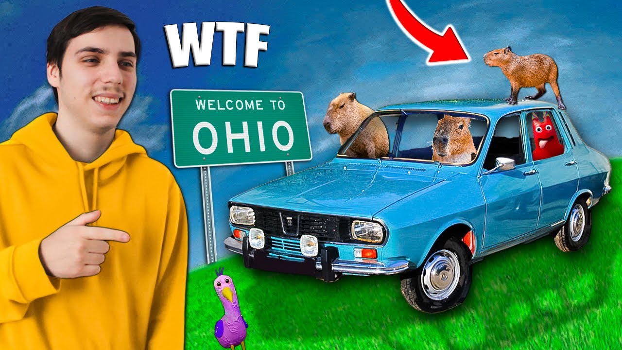 Mergem in OHIO cu CAPYBARA ! CE ?