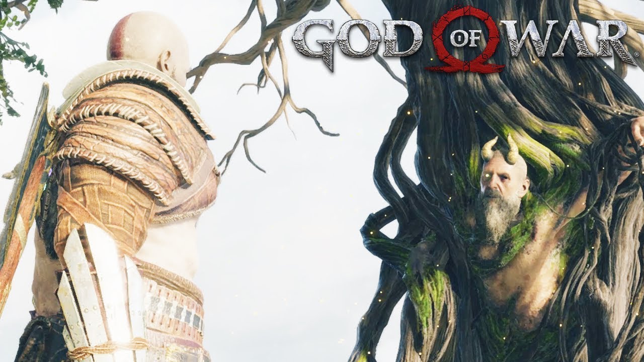 Kratos Meets Mimir GOD OF WAR (PS4 Pro) - God of War 2018