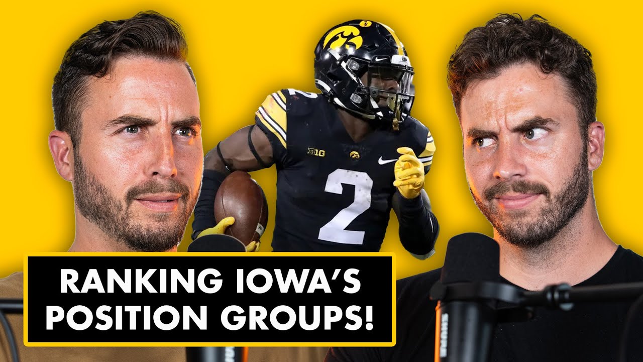 Ranking the 2023 Iowa Hawkeyes Position Groups + Mailbag Q&A! | ANF PODCAST 7